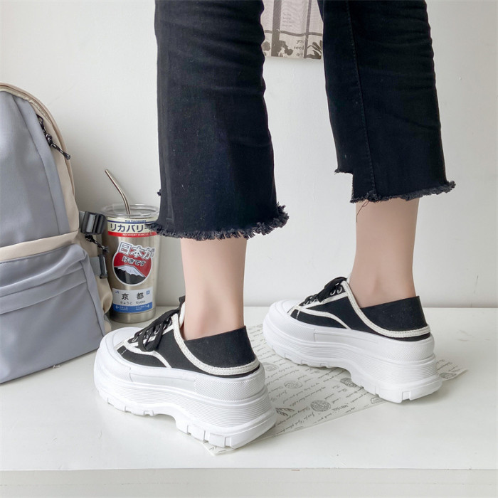 Low-top canvas shoes new students canvas shoes with a hundred sports casual single shoes
