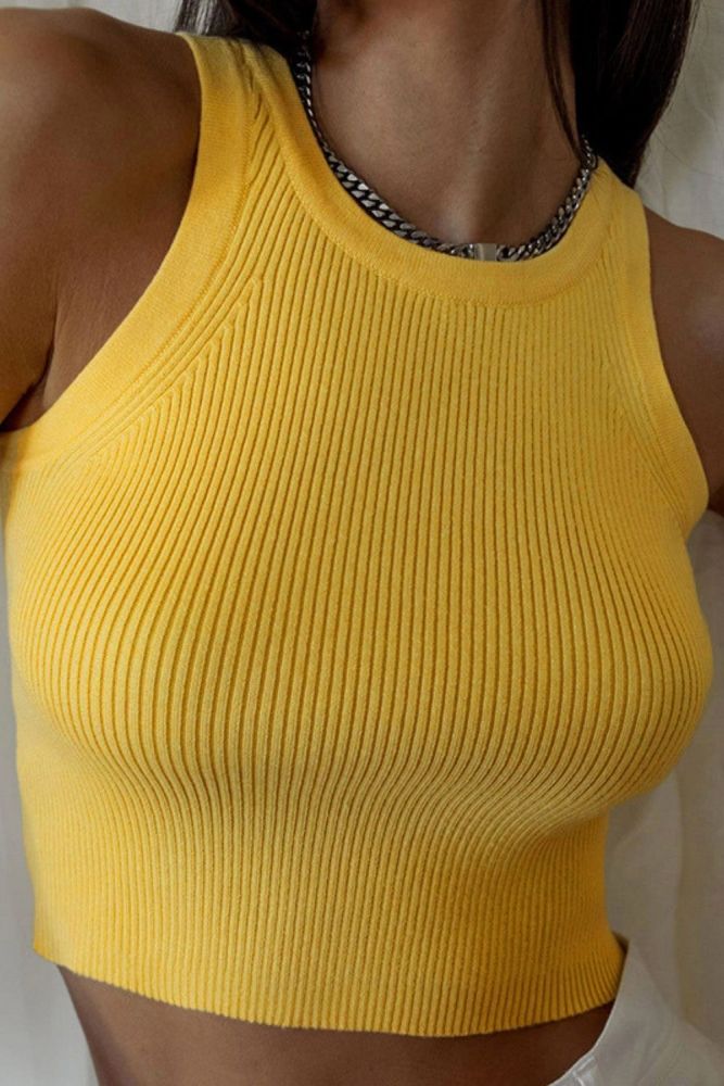 Tight-fitting exposed umbilical cord 100 hot girls undershirt tops female