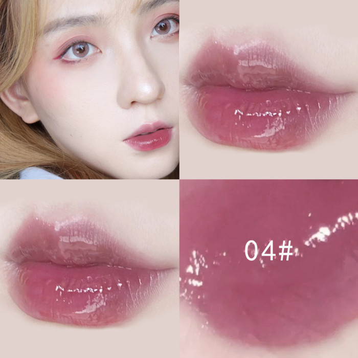 Shiny Liquid Lipstick Shimmer Moisturizer Lip Gloss Crystal Jelly Lip Gloss  Lips Plumper Oil Long Lasting Makeup Lip Oil New