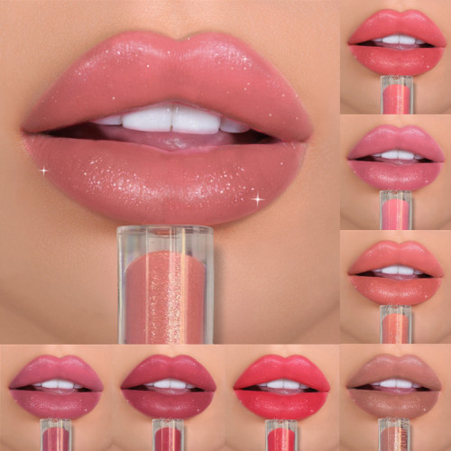 12 Colors Sexy Shimmer Diamond Glitter Lip Gloss Matte Liquid Lipstick Long Lasting Waterproof  Pearl Velvet Lipgloss Lip Makeup