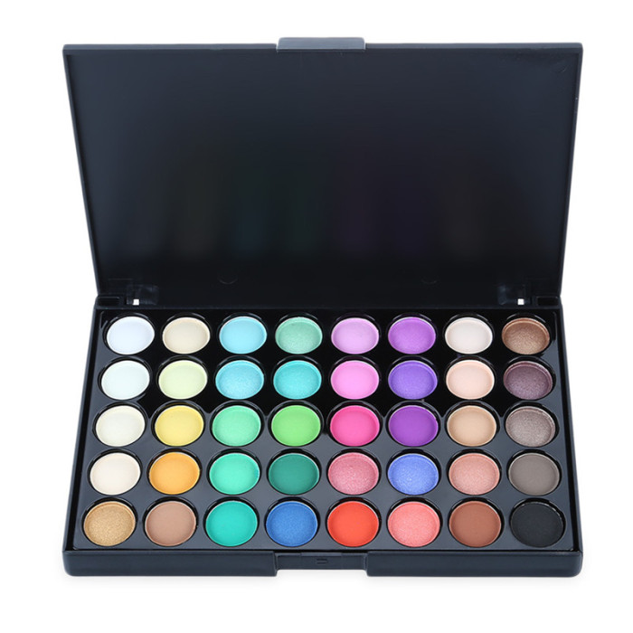40 Colors Matte Pearl Shimmer Eyeshadow Palette Eye Shadow Cosmetic Makeup Powder Tint Color Pigment Eye Shadow Palette