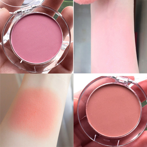 Blush Peach Pallete 6 Colors Face Mineral Pigment Cheek Blusher Powder Makeup Professional Contour Shadow Pink Blusher cosmetics