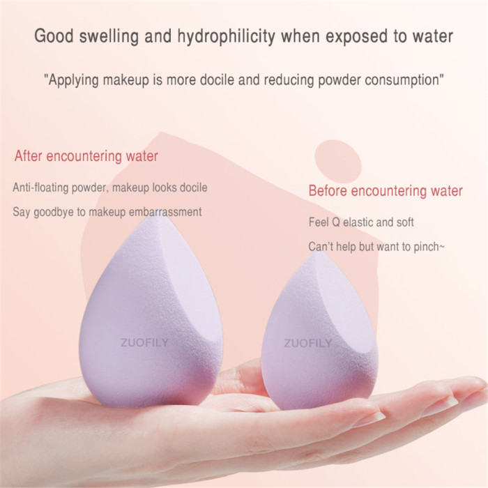 8pcs Makeup Blender Beauty Egg Set Gourd Water Drop Puff  Makeup Puff Set Colorful Cushion Cosmestic Sponge Tool Wet and Dry Use