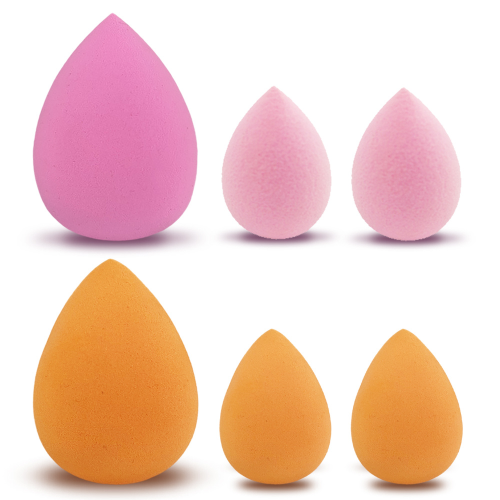 3pcs /Set Makeup Sponge Puff Beauty Egg Face Foundation Powder Cream Sponges Cosmetic Puff Powder Puff Makeup Tool Women's