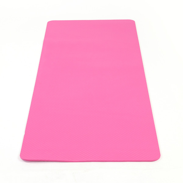 Single Color Portable Travel Mat Custom Logo TPE Yoga Mat