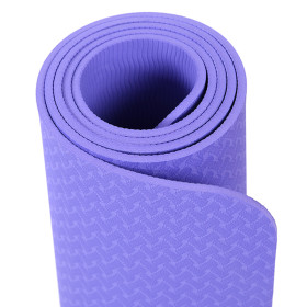 Single Color Custom Logo Pilates TPE Yoga Mats Anti-Slip Gym Exercise Fitness Yoga Mat