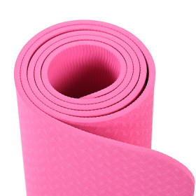 Single Color Portable Travel Mat Custom Logo TPE Yoga Mat