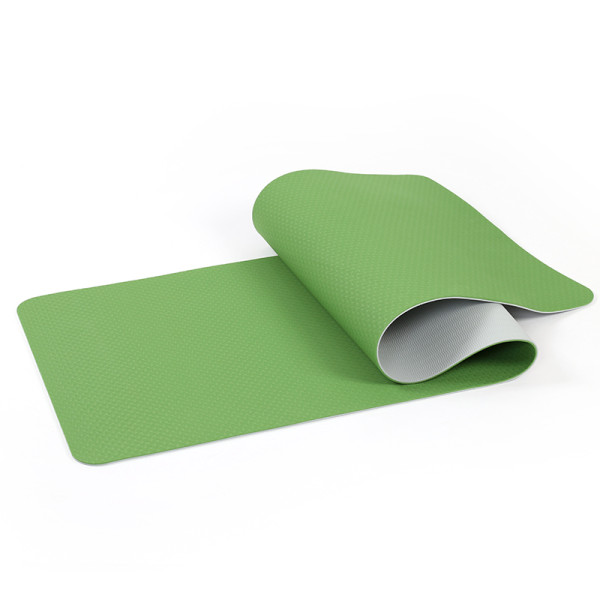 Double Color Gym Organic Best Exercise Fitness Folding Gymnastics TPE Yoga Mat