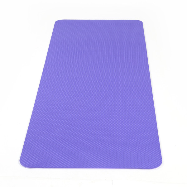 Double Color Mats Factory Manufacturer Double Layer Cheap Custom Print Eco Friendly TPE Yoga Mat