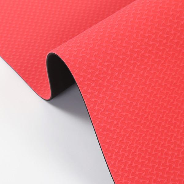 Double Color Durable Waterproof Anti Skid TPE Yoga Mat