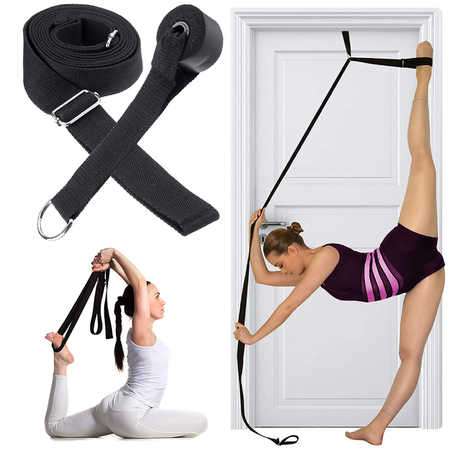 Leg Stretcher Door Trainer Flexibility Dance Gymnastics Martial Arts Portable 