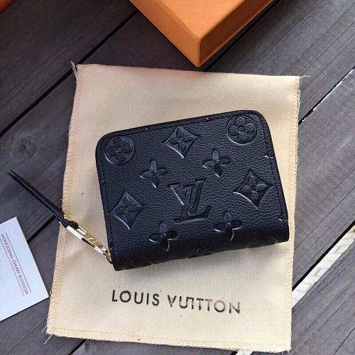 Louis Vuitton M60067 LV ZIPPY COIN PURSE BLACK 101036