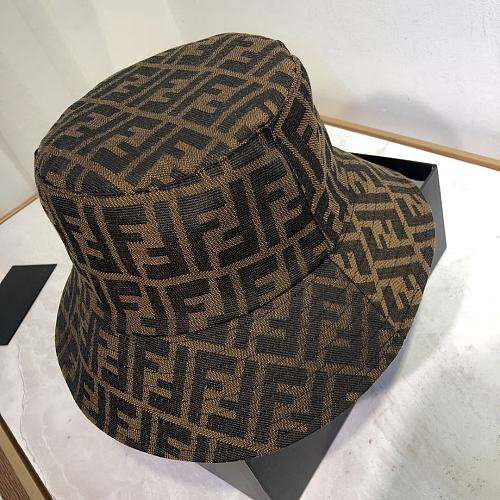 FENDI FISHERMAN  HATS BROWN 23S9019
