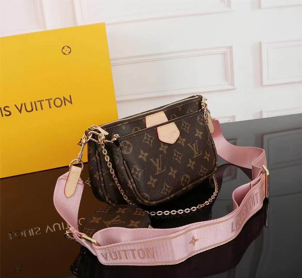 3 Pieces Set Lv Multi Pochette Bag M44813