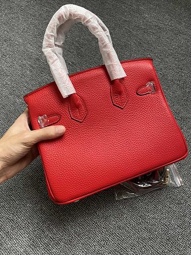 Hermes Birkin Platinum Bag 11.8IN Original Togo Leather (67C8)