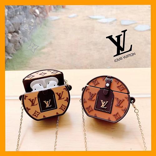 Louis Vuitton Style Silicone Protective Case For Apple Airpods 1 & 2