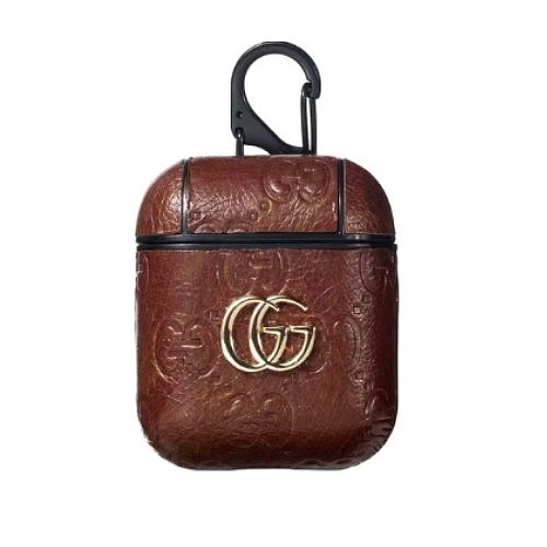 GUCCI  GG Style Leather ShockProof AirPods Case