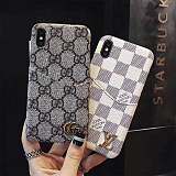 LOUIS VUITTON LV SOFT PU LEATHER PHONE CASE FOR IPHONE 11 PRO MAX XS MAX XR XS 7 8 PLUS SE2 WITH CARD SLOT