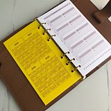 LV LOUIS VUITTON M2004 Monogram Planner Agenda Life Office Supplies notepad Diary