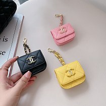 CC Soft Leather Universal AirPods Case 1/2 Or Pro