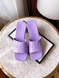 Attractive Womens Slipper Summer Sandals Scuffs Jelly Slippers Sandals Candy Slides High Heels Talons Hauts Ladies Sexy Black Comfort Shoes