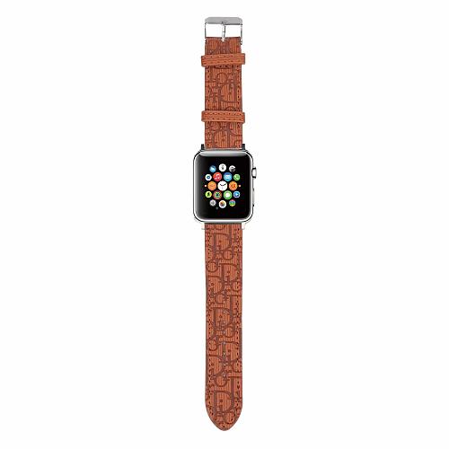Dior Leather Watch Band 38/40mm 42/44mm For Apple iwatch
