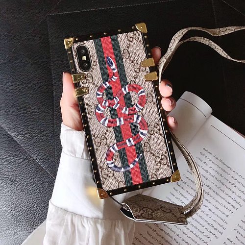 Snake Bee Designer Trunk Phone Case For Samsung Galaxy S8 9 10 11 21 Ultra Note 8 9 10 20 Ultra  Plus