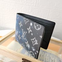 LV Starry Sky M60895/63025 Short Folded Wallets With Box 0727060