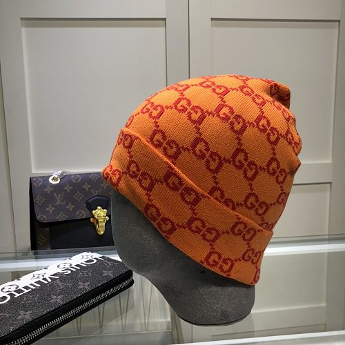 GG Designer Warm Cap Wool Knit Hat 5 Colors