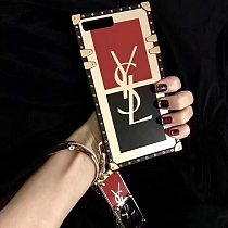 YSL PHONE CASE FOR IPHONE 13 12 11 PRO MAX XR XS 7 8 PLUS