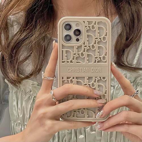DIOR PHONE CASE FOR IPHONE 13 12 11 XS MAX XR X 4 COLORS
