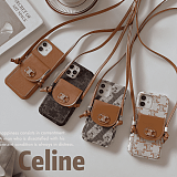 Celine Card Holder IPHONE CASE FOR IPHONE 13 12 11 PRO MAX XS MAX XR XS 7 8 PLUS