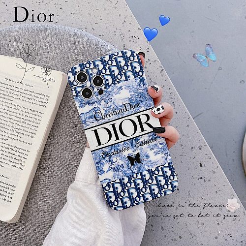 DIOR PHONE CASE FOR IPHONE 13 12 11 XS MAX XR X 7 8 PLUS 3 COLORS
