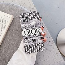 DIOR PHONE CASE FOR IPHONE 13 12 11 XS MAX XR X 7 8 PLUS 3 COLORS