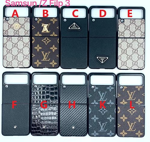 For Samsung Z Filp 2 3 luxury brand designer phone case