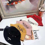 PRADA New Lambswool Fisherman Hats High Quality 6 Colors