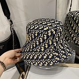 Dior Monogram embroidery Fisherman Hat 3 Colors