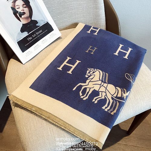 HERMES Scarf Letter H Shawl designer hermes scarf