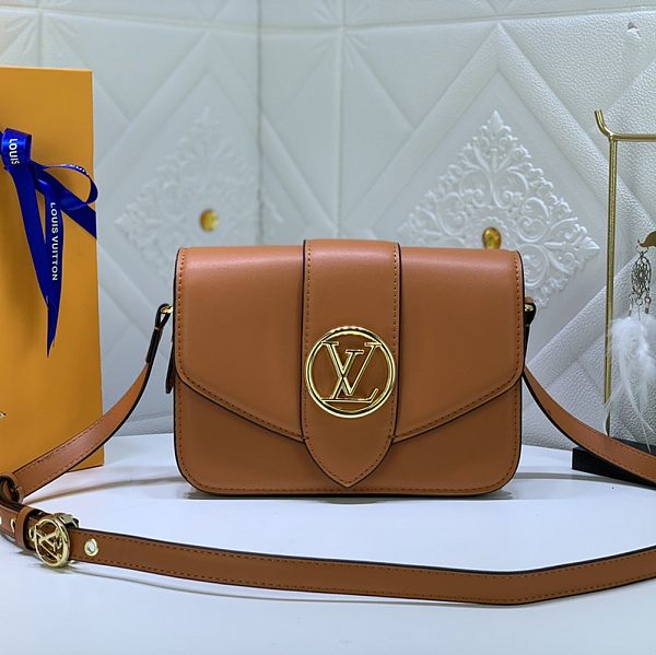 Louis Vuitton classic smooth leather shoulder bags LV women’s bag M55946 M55947 M55948 M55949 M55950