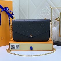 Louis Vuitton Félicie Pochette Chain Bag LV shoulder bag M80679