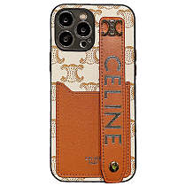 Inspire Celine Phone Case For iPhone 13 12 11 PRO MAX With Wrist Strap And Card Solt