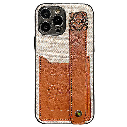 Inspire Loewe Phone Case For iPhone 13 12 11 PRO MAX With Wrist Strap And Card Solt