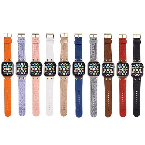 COACH  Watch Band For Apple 38/40/41MM 42/44/45MM Strap 161688001