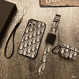 3 piece set  Phone Case AirPods Case Watchband