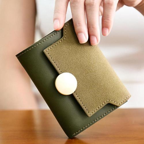 Small Wallet Soft Coin Purse 5 Card Slot Multi-function Wallet