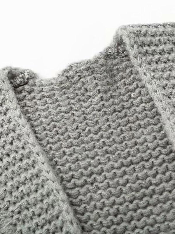 Knitting Long Sleeves Sweater