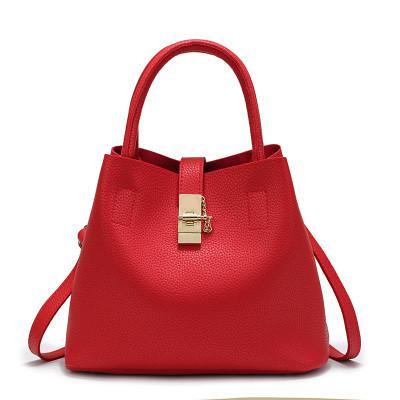 Women PU Leather High Quality Diagonal Cross Buns Handbag