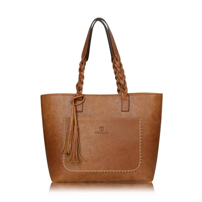 Famous Designers Leather Casual Shoulder Tote Bags