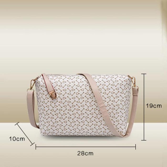 Pink Casual Zipper Handbag