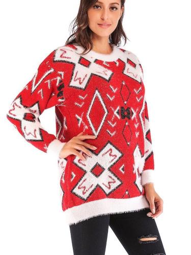 Women Thicken Christmas Plush Sweater